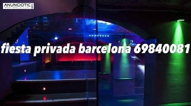 Locales para fiestas privadas en barcelo