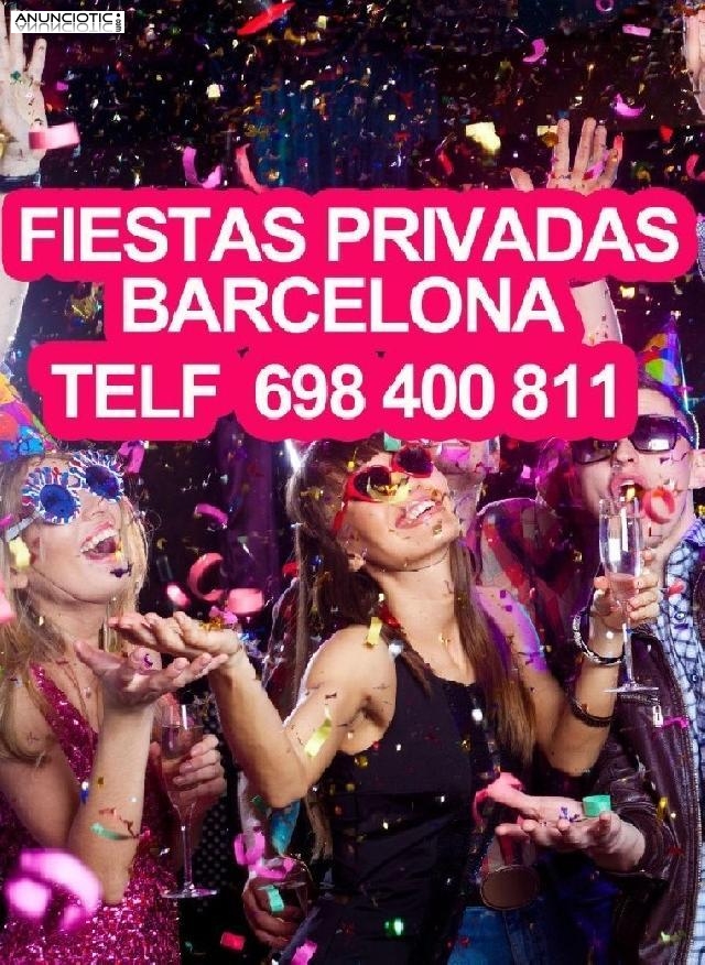 Celebrar fiestas privadas en barcelona 