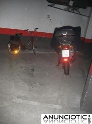 ALQUILER PLAZA PARKING-GARAGE COCHE, MOTO Y BICI EN `POBLE NOU