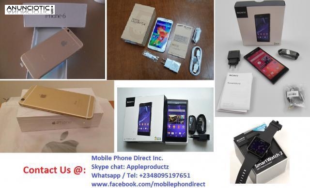 (Whatsapp +2348095197651)Apple iPhone 6,6+,Sony Xperia Z3,Galaxy note 4 