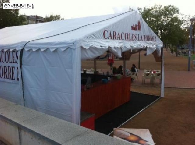 Carpa 6x8 xxl para fiestas y eventos