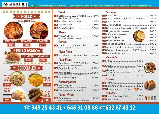 Buenos precios en comida turca