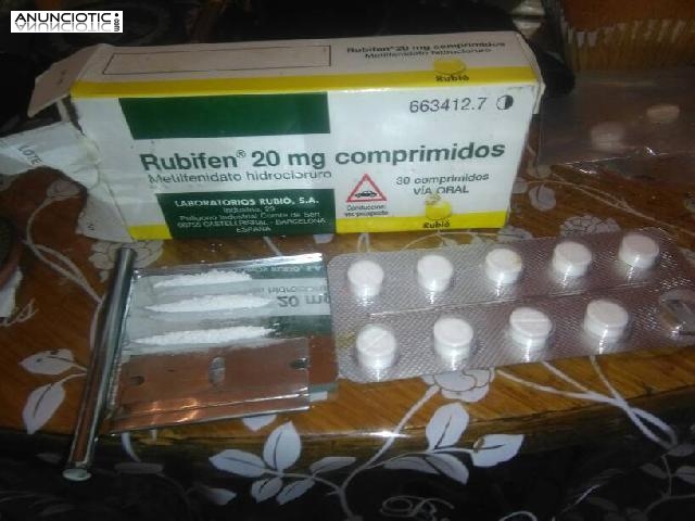 Se vende Rubifen 20 mg (30 comprimidos) a 30 la caja.