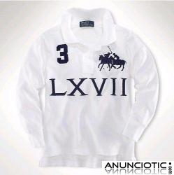  18 s¨®lo para el polo de manga larga