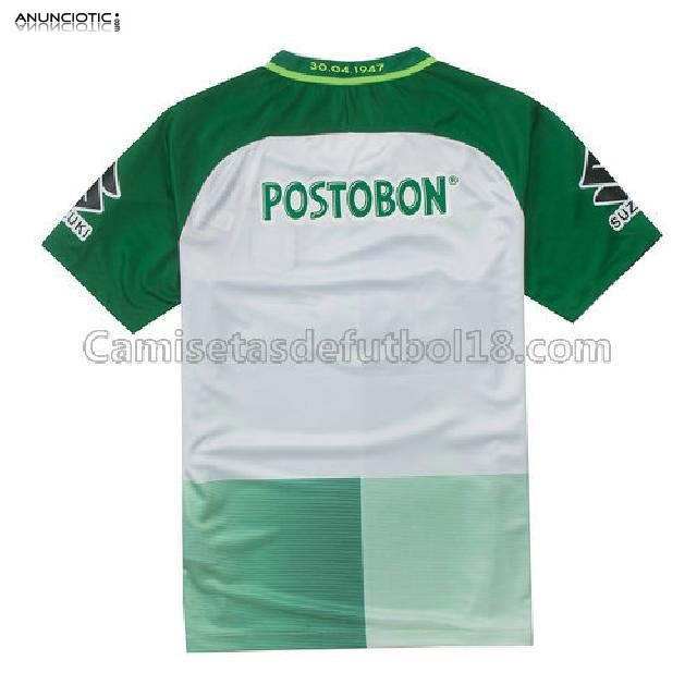 camiseta atletico nacional 2017 1ª equipación