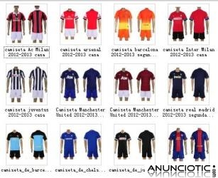 camisetas manga larga del futbol 2012-2013