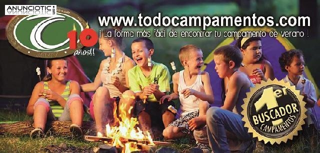 Todocampamentos gran sorteo 10 aniversario