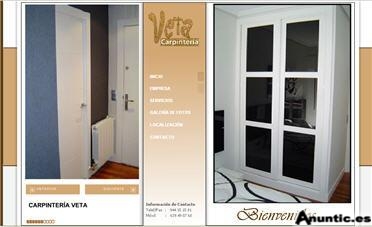 Carpinteria Veta, Especializada en trabajos de Carpinteria