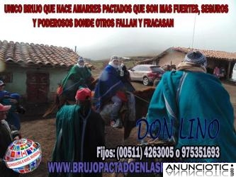 ATRAE EL AMOR EN POCOS DIAS BRUJO PACTADO DON LINO EN TACNA