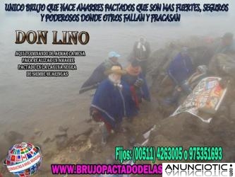 ATRAE EL AMOR EN POCOS DIAS BRUJO PACTADO DON LINO EN TACNA