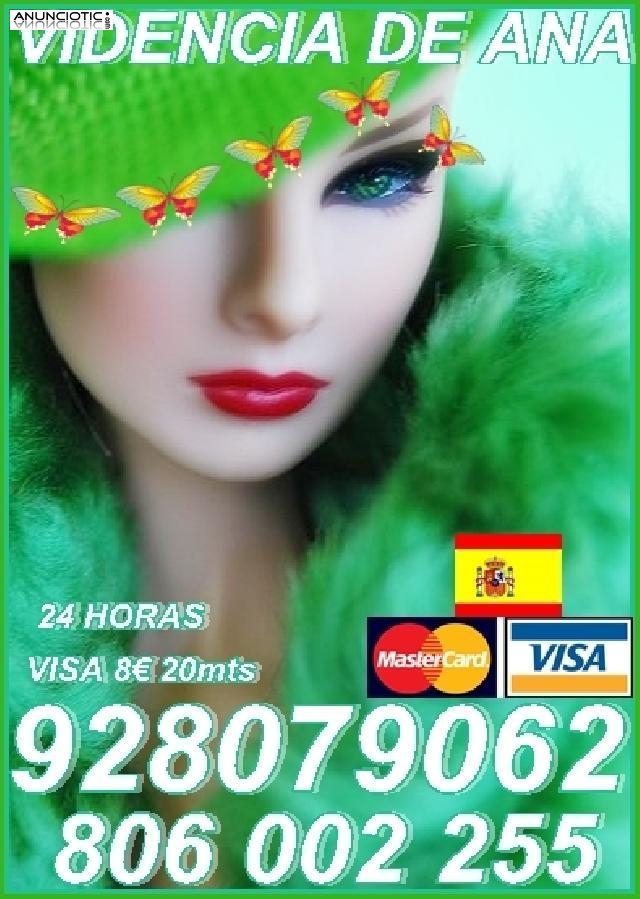 Tarot visa barata Ana 928079062 de España  8 20mts