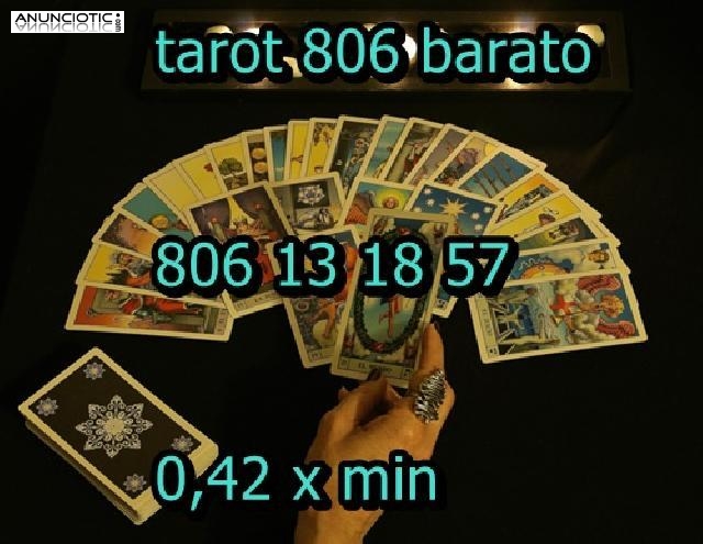 Tarot barato 806131857 experta en amor 0,42 x min