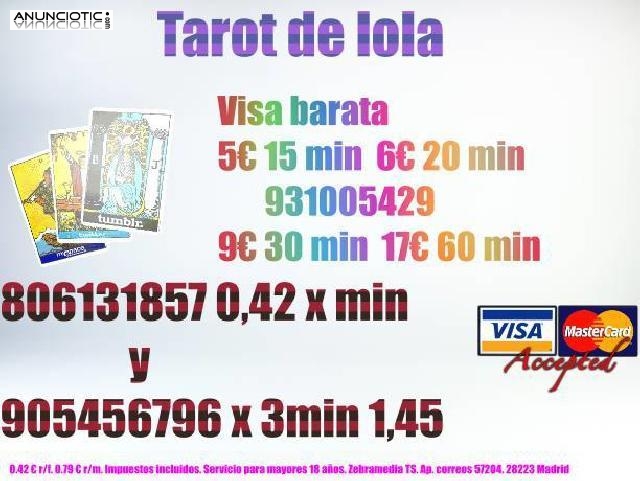 TAROT ECONOMICO SIN GABINETE 6 X 20 MIN 931005429