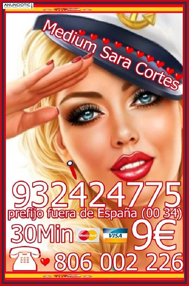 Tarot  Sara Cortes 932 424 775  desde 4 15 min, 7 20mts 9 30mts. 60M 20 