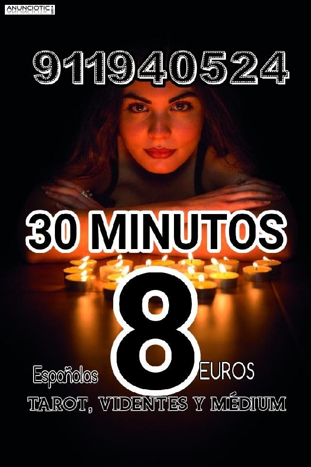 Videntes 30 minutos 8 euros tarot y médium 