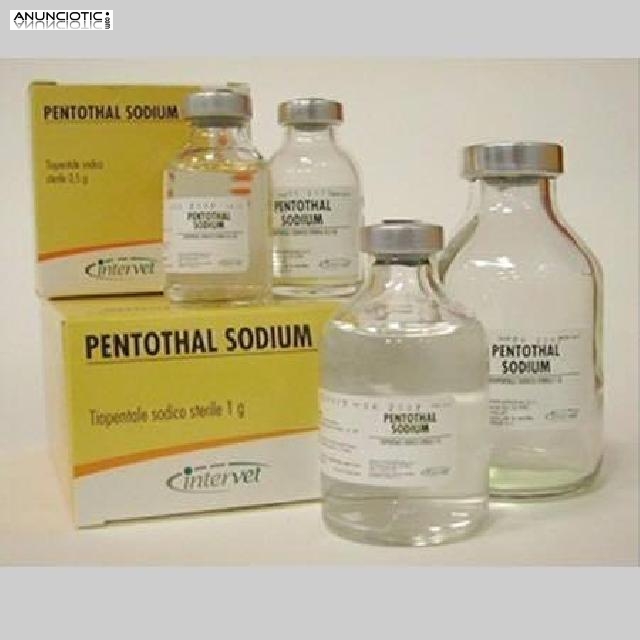 Dosis de pentobarbital para la eutanasia.