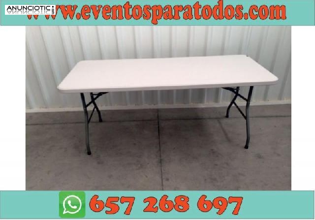 Mesas y sillas para eventos 