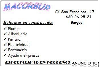 REFORMAS EN CONSTRUCCIÓN