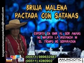 Soy la mejor y única bruja que tiene pacto con Satanás en el mundo.