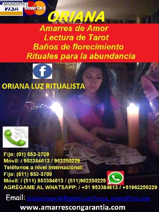 ORIANA ESPECIALISTA EN AMARES DE AMOR