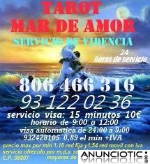  VIDENCIA Y TAROT  ECONOMICO 6 VISA Y 806466316