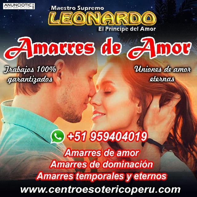 AMARRES DOMINANTES DE AMOR EFECTIVOS