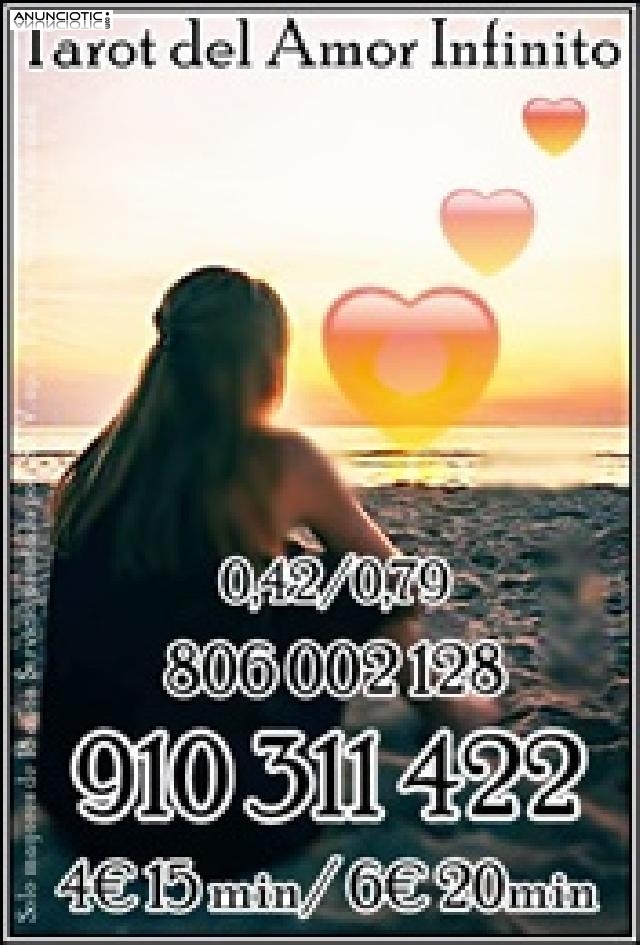 TAROT DEL AMOR INFINITO CON CONSULTAS SINCERAS 910311422 