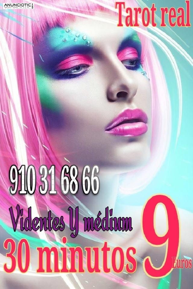 100% en aciertos 30 minutos 9 euros tarot real videntes...