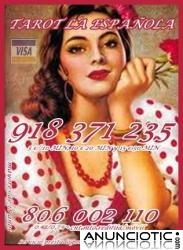 Tarot 806 002 110 la española por sólo 0,42 ctm mto. Oferta Visa 5 10 mto al  918 371 235