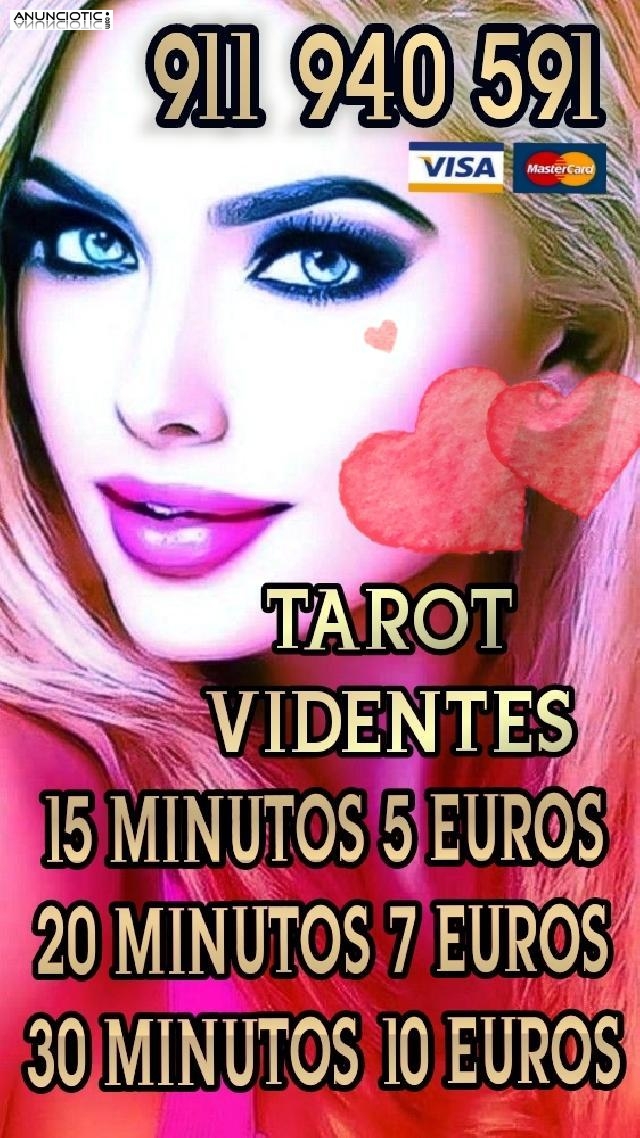 Tarot y videntes 15 min 5 euros visa oferta 