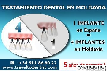 ¡Ahorro del 80% para el tratamiento dental!