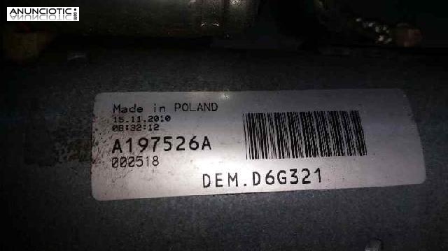 Motor arranque 3524293 d6g321 fiat punto