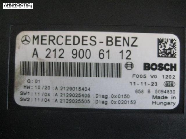 307491 caja mercedes-benz clase cls  bm