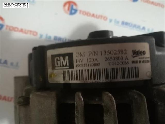 302402 alternador opel astra h ber. 