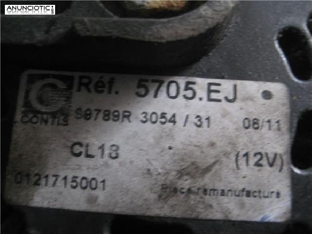 302214 alternador peugeot 607  s2 2005