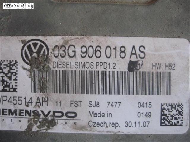 308872 centralita volkswagen passat  3c2