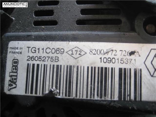 302092 alternador renault megane ii