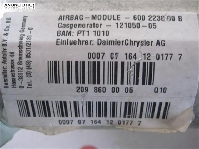 307489 airbag mercedes-benz clase clk