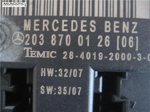 309559 centralita mercedes-benz clase