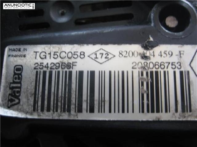 302077 alternador nissan primastar  x83