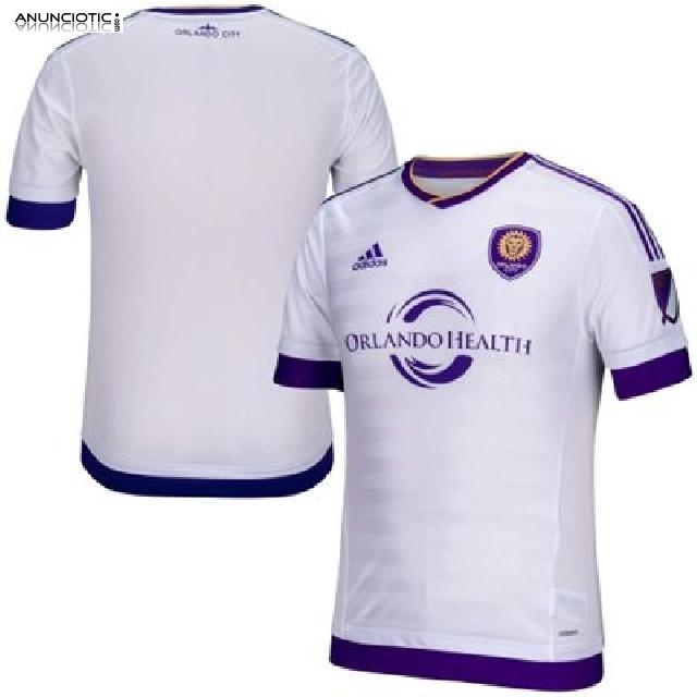 Nuevo Camiseta Orlando City Segunda 2015-2016