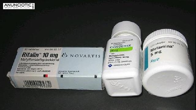 Compra Efedrina,Adderall, Rubifen, Ritalin, sibutramin