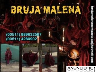 LA UNICA BRUJA INTERNACIONAL - REALIZA AMARRES PARA EL AMOR - MALENA