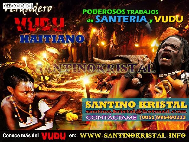 MAGIA NEGRA, MALEFICIOS, BRUJERIA VUDU por SANTINO KRISTAL 100% Seguros