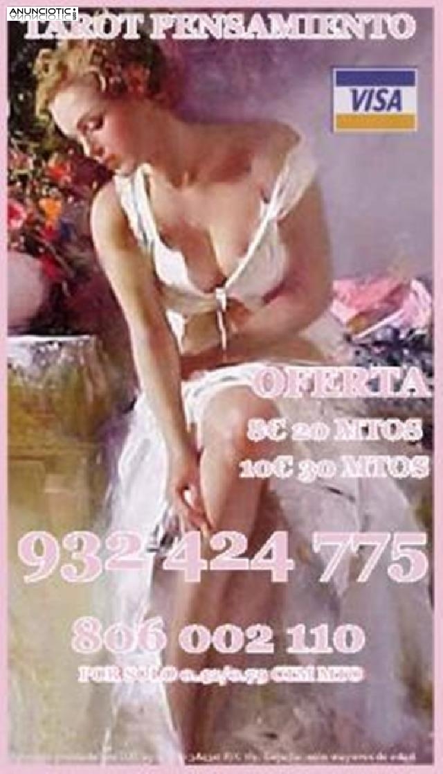 Oferta tarot Barato Icus 932 424 775  Visa  desde 8 20 mtos las 24 horas a