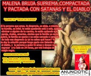 BRUJA MALENA COMPACTADA CON SATANAS 100% EFECTIVO EN AMARRES