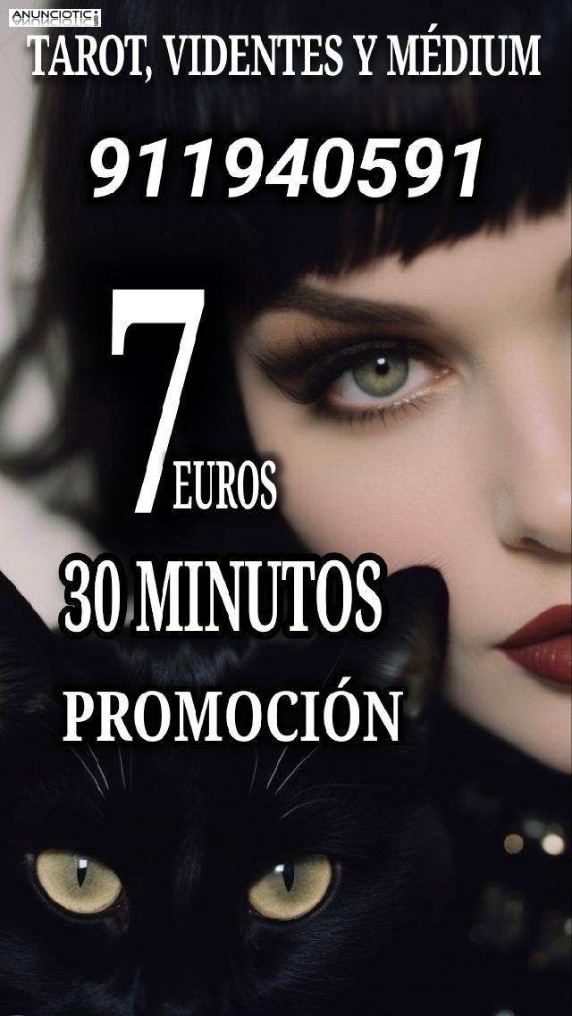 Tarotistas y videntes 30 minutos 7 eurs visa