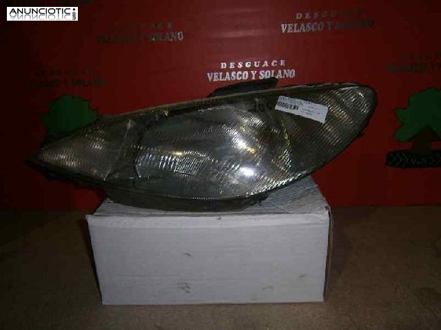 101566 faro peugeot 206 berlina xr