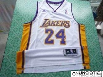 Competitivo camiseta de baloncesto Los Angeles Lakers Kobe Bryant # 24-Purple-Player Edici