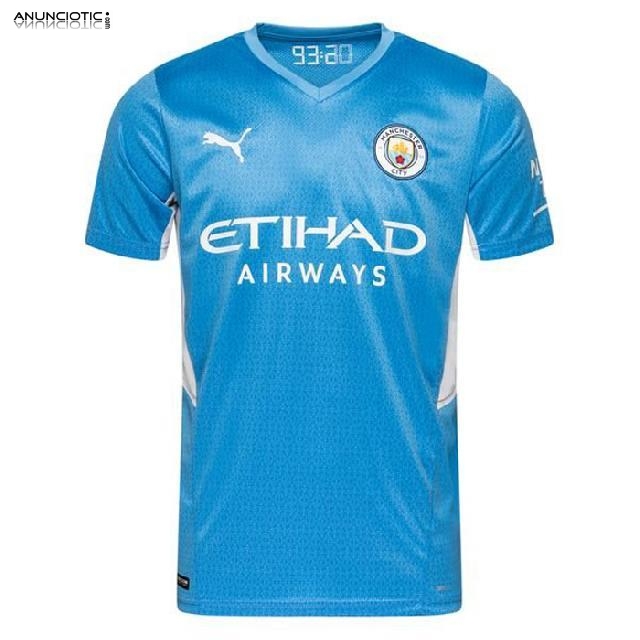 camiseta Manchester City barata 2021 2022 